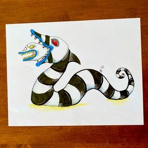 Beetlejuice Art Print